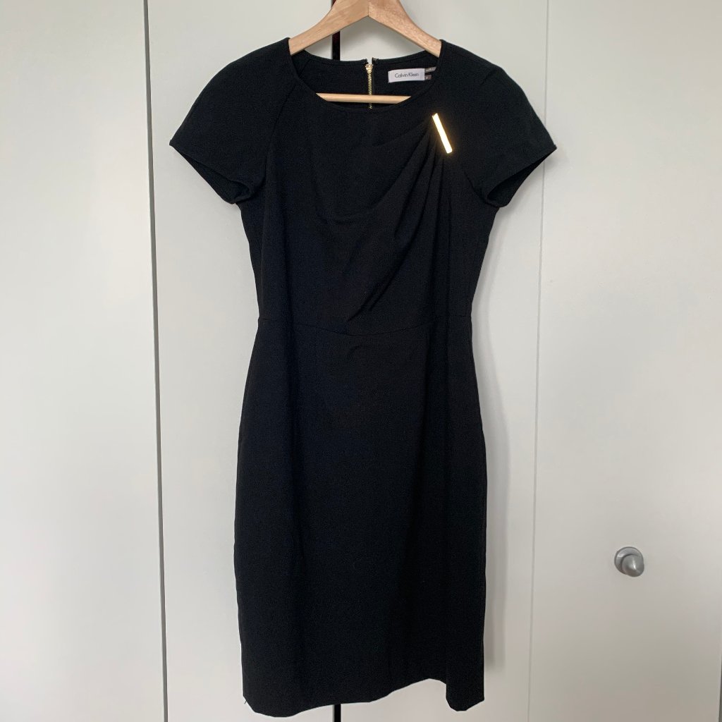 Calvin Klein Women's Pleated Dress
